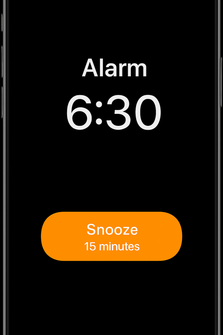 Is the iPhone Alarm Snooze Function Still Really Limited to 9 Minutes in 2025?